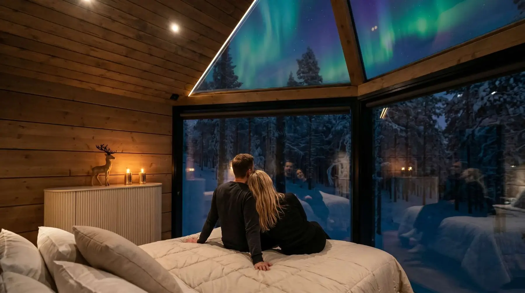 The sky from your bed